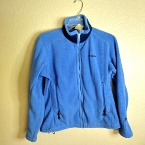 Patagonia R3 Regulator Vintage 00's Blue Fleece Full Zip Up Jacket Sz S